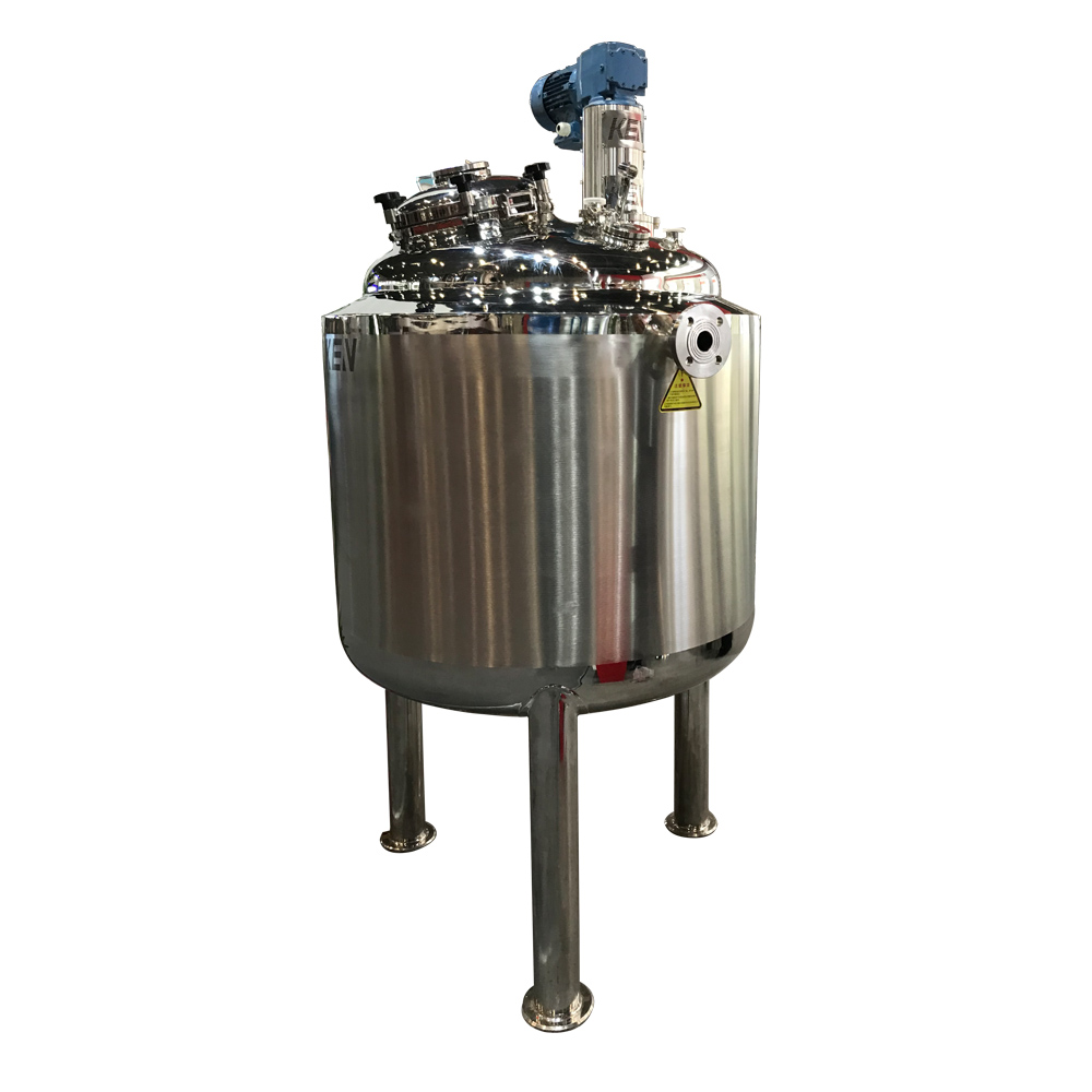 300L Chemical Reactor Vessel Tank Stainless Steel Jacket Reactor