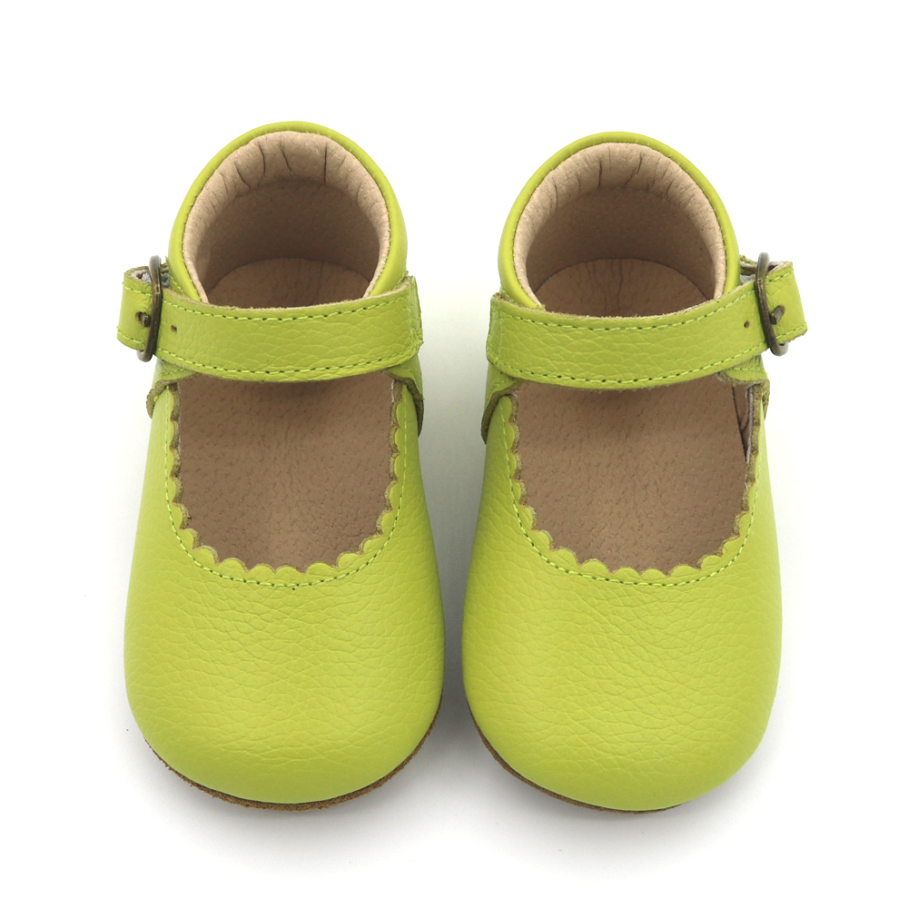 New Design Baby Dress Shoes Big Textured Leather Kids Dress Shoes