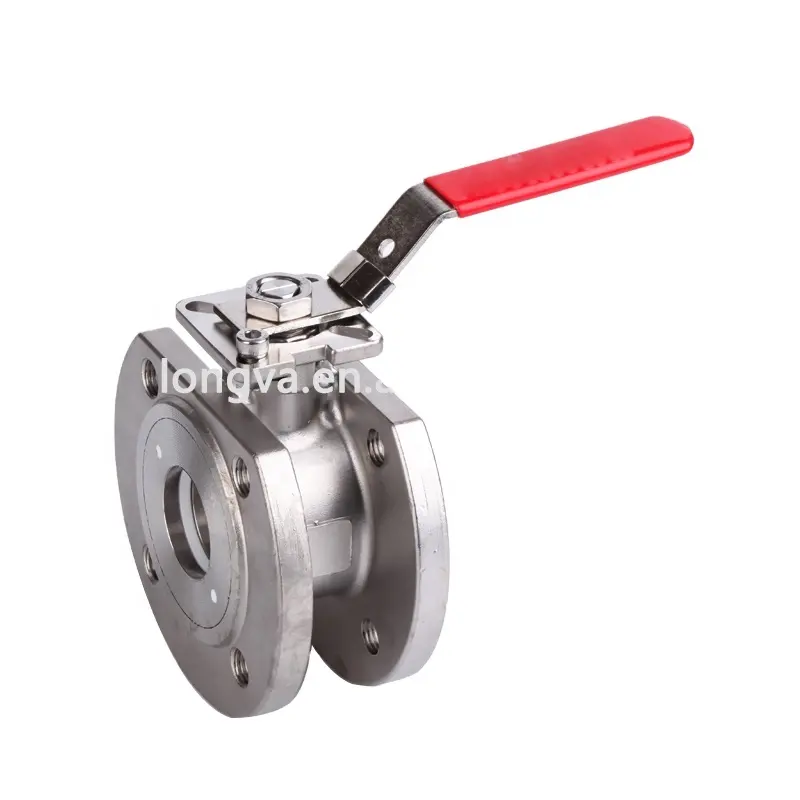 Industrial Stainless steel thin type flange ball valve