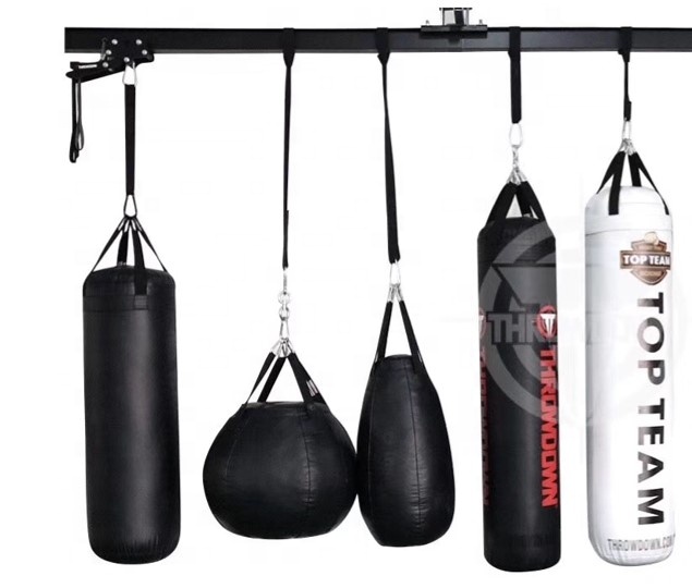 2021 OEM Fitness Home Gym 63 Inch Kick Boxing Bag Equipment Freestanding Punching Bag PVC Training Bag