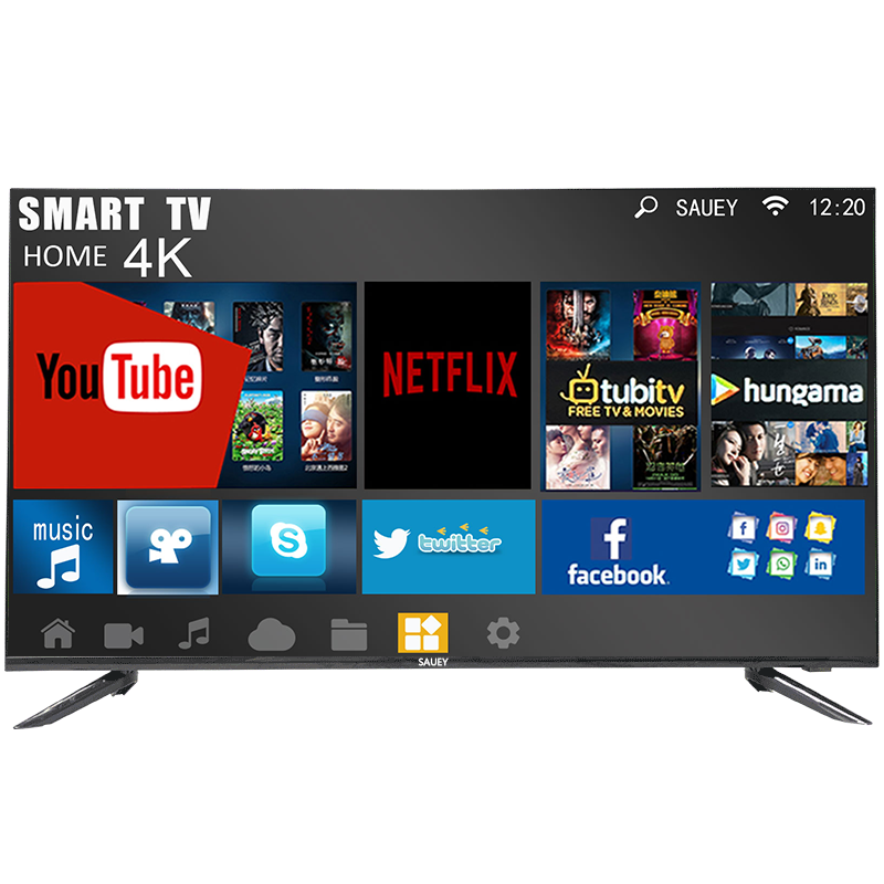 Он-лайн Весенний фестиваль Hd 55 дюймовых Qled Dled Lcd Led Smart led Телевизор 43 дюйма android wifi 4k uhd smart