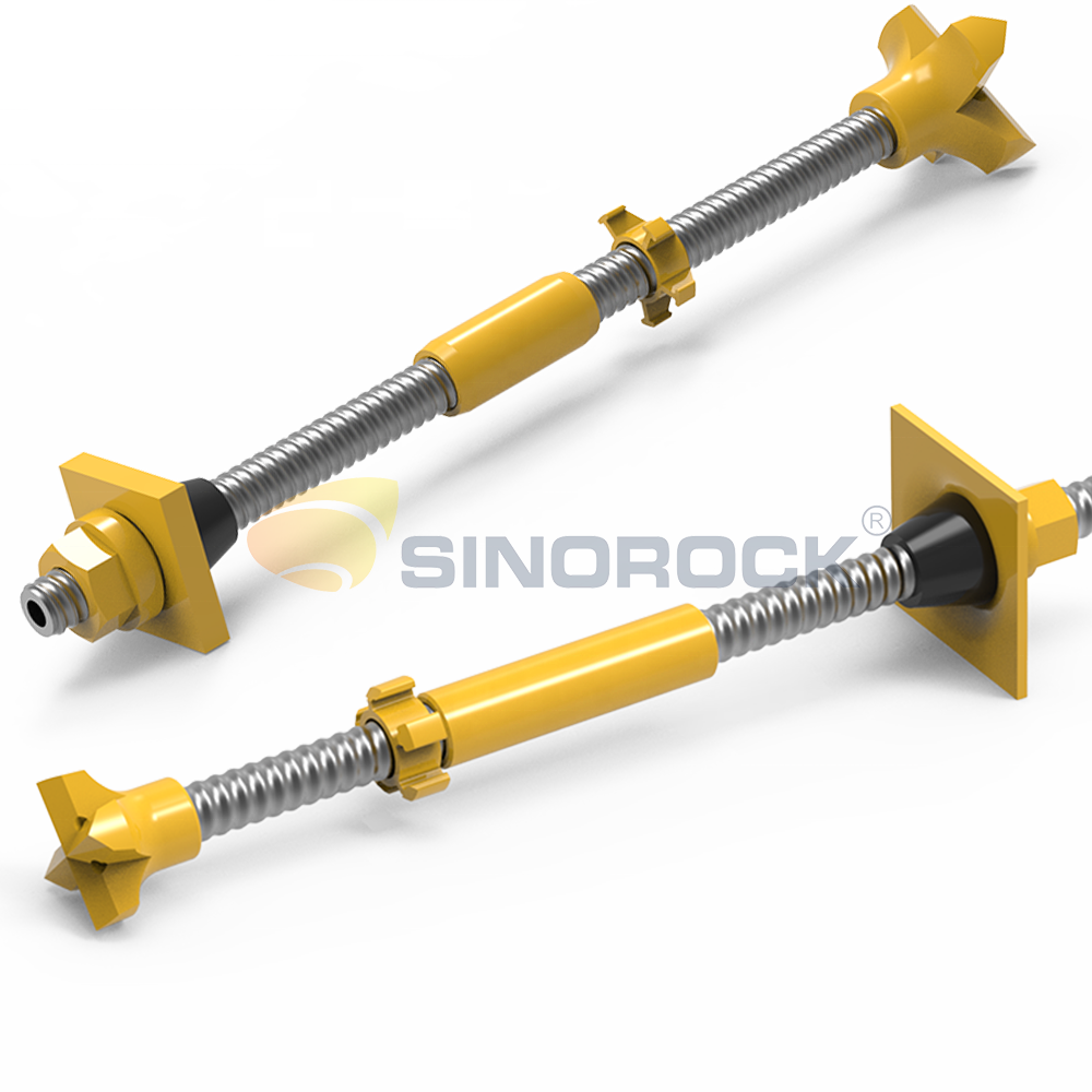 SINOROCK основа усиление самосверление якорной системы для почвы и микросваи