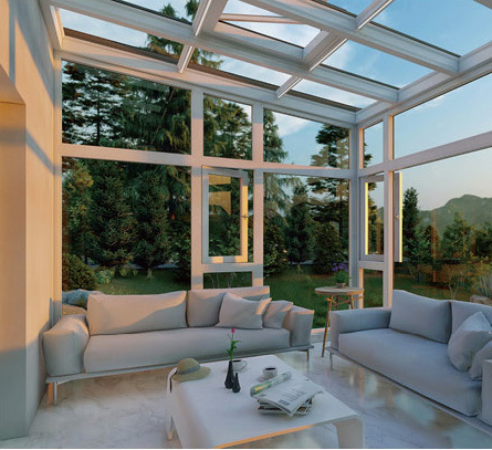 Latest design four season outdoor glass room sunroom used sunrooms
