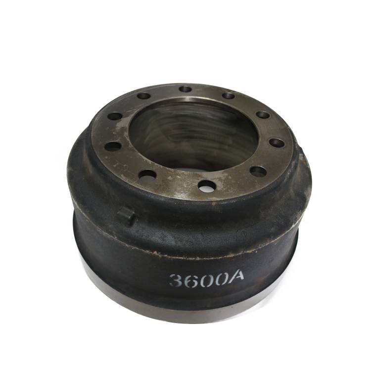 One-Piece Cast Reduced Noise Iron Professional Drum Brake Drums