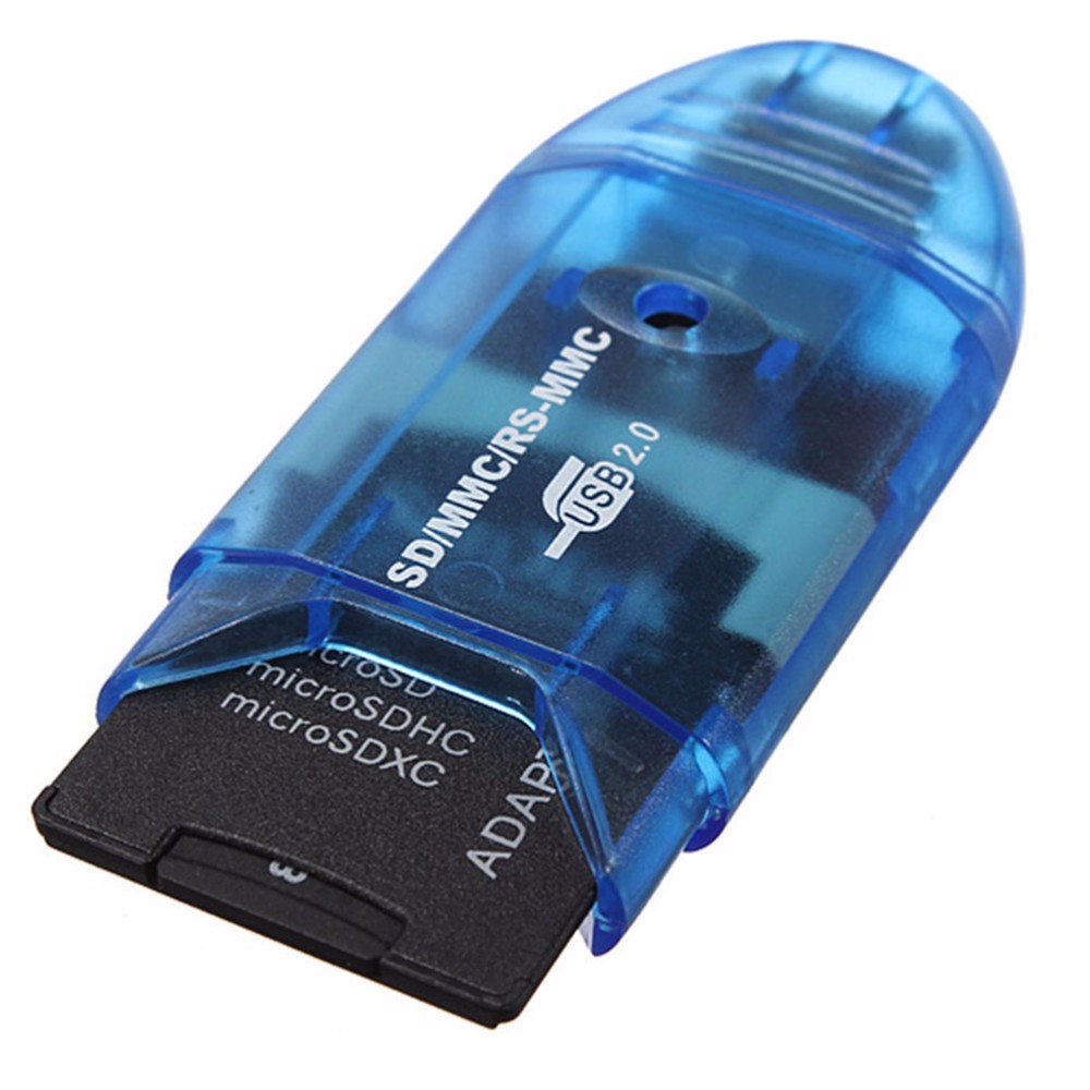Прочный мини микро мульти мини USB 2,0 устройство для чтения карт памяти SD писатель адаптер для S DD MMC RS