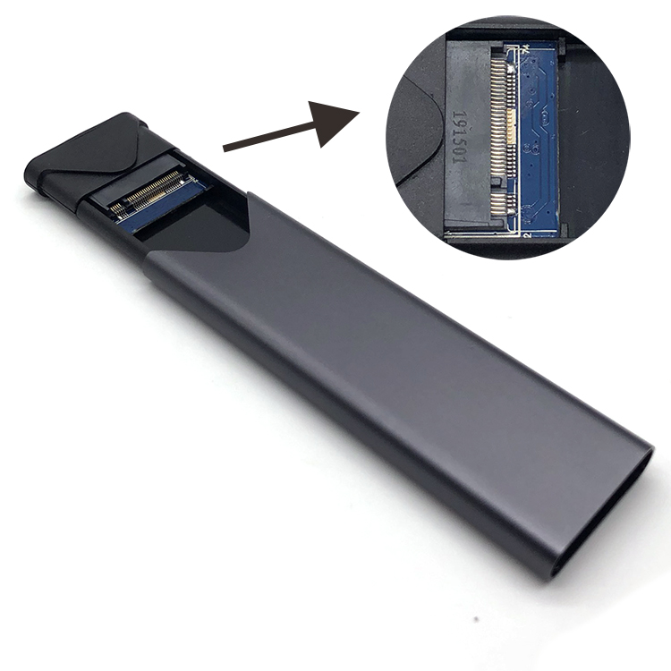 USB3.1 Type C Портативный внешний корпус SSD для корпуса M.2 SSD