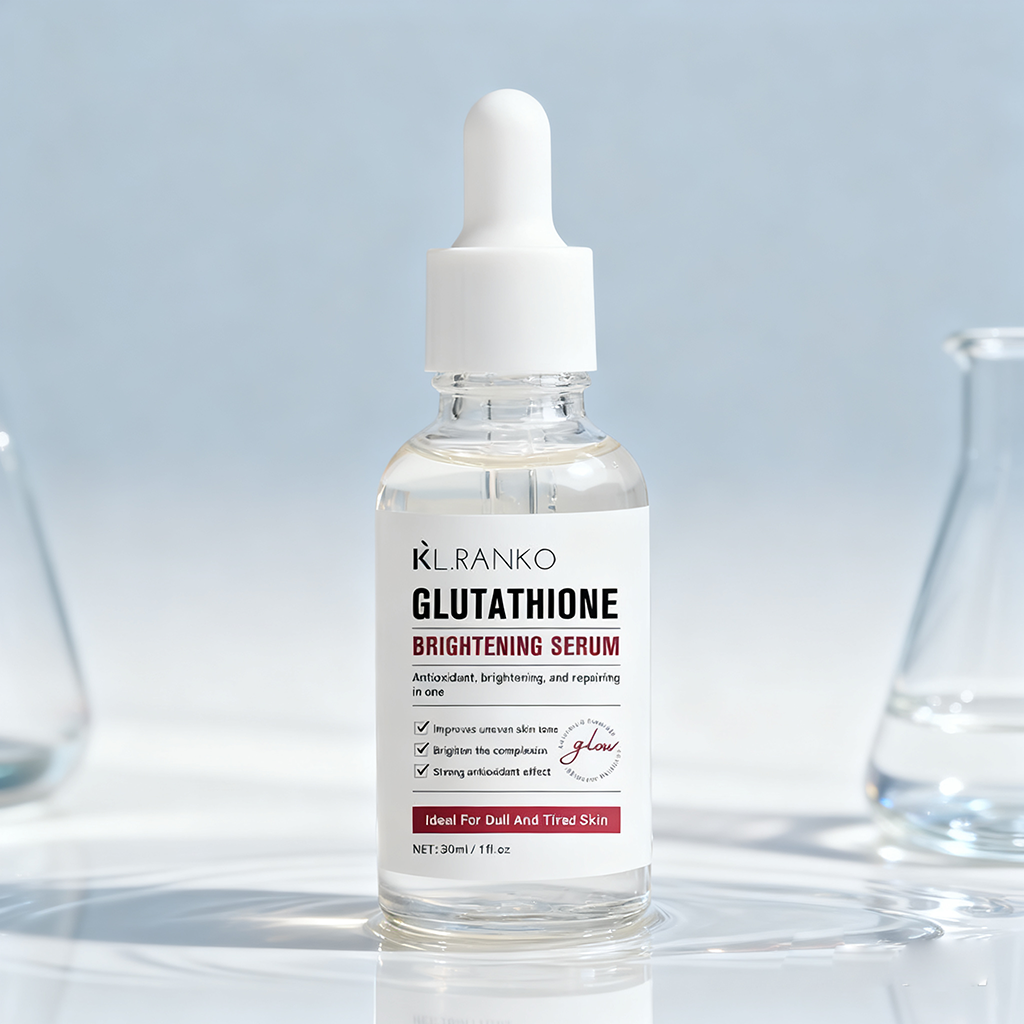 OEM ODM Advanced Skin Whitening Serum With Glutathione Vitamin C Dark Spot Lightening Repairing Bleaching Black Skin Products