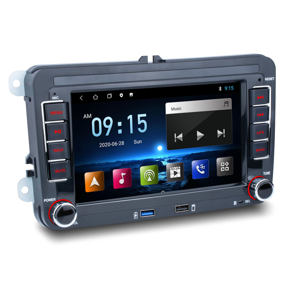 Android 2 Din GPS стерео радио автомобиля MP5 плеер для Volkswagen Golf/Polo/Tiguan/Passat/b7/b6/SEAT/leon/Skoda/Octavia