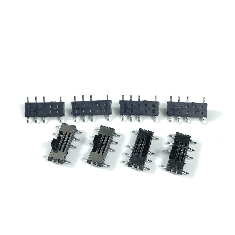 Миниатюрный smd 2p3t камер Мгновенной Печати mini 8 pin горизонтальная ручка ползунковый переключатель