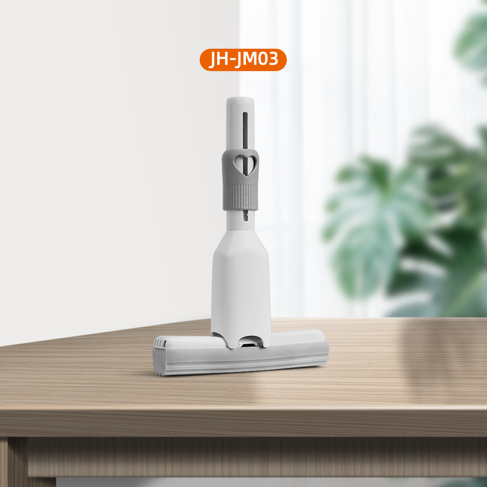 Jesun Manufacturer Wholesale Self Wringing Mini Cleaning Mop Hand-Free Self-Squeeze Absorbent Wet Dry Mini Mop for Small Spaces