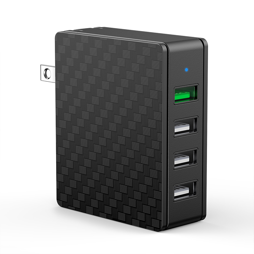 Быстрая зарядка 3,0 настенное зарядное устройство TONGKETAI 4 порта 33 Вт QC 3,0 USB зарядное устройство адаптер Блок быстрой зарядки