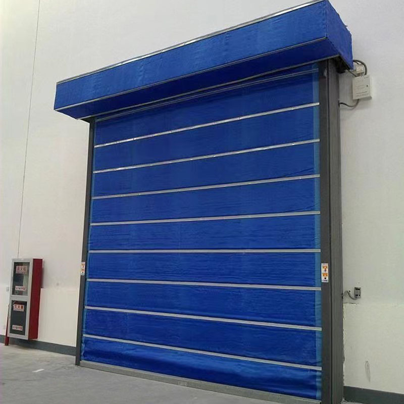 Fire Curtain Rolling Shutter Door High Performance 6 Hours Inorganic Fabric Smoke Curtain Roller Door