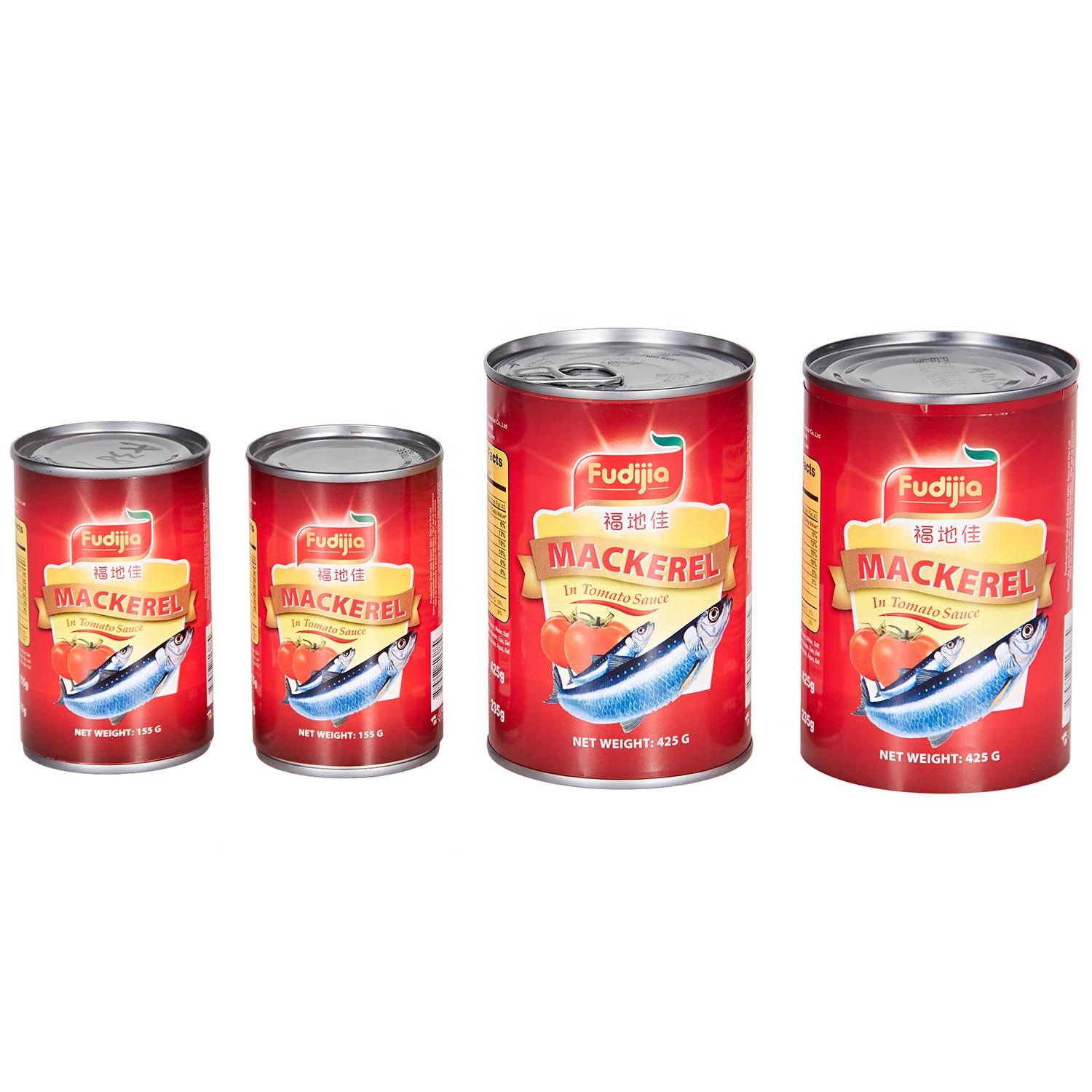 Canned Mackerel Canned Fish Canned Mackerel in Tomato Sauce 425g