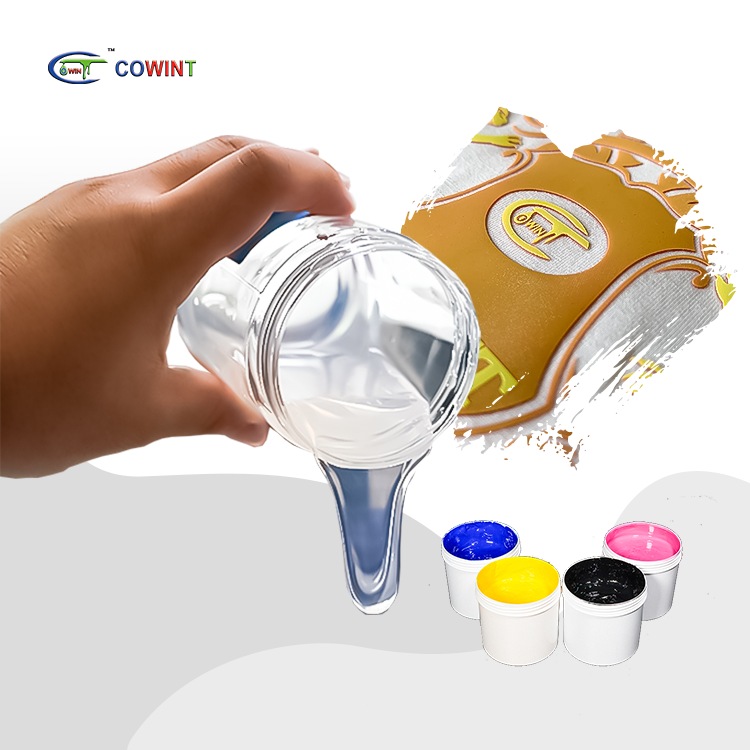 Cowint, футболка, 3d трафаретная чернильная печать для одежды, силиконовая резина, сырье, силиконовая трафаретная печать