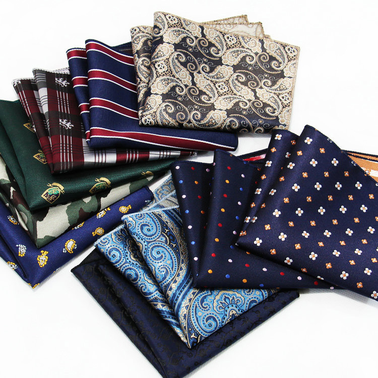 Handmade Pocket Square Customized Design Pattern Silk Mens Pocket Square Handkerchief pocket squares for men silk