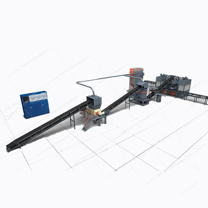 Scarp Refrigerator Radiator Recycle Machine Waste Scrap Radiator Recycling Machine Product Plant