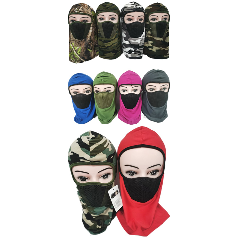 New Trendy Cheap Multifunctional Outdoor Sport Hunt Hiking Cycling Breathable Elastic Windproof Balaclava Face Mask