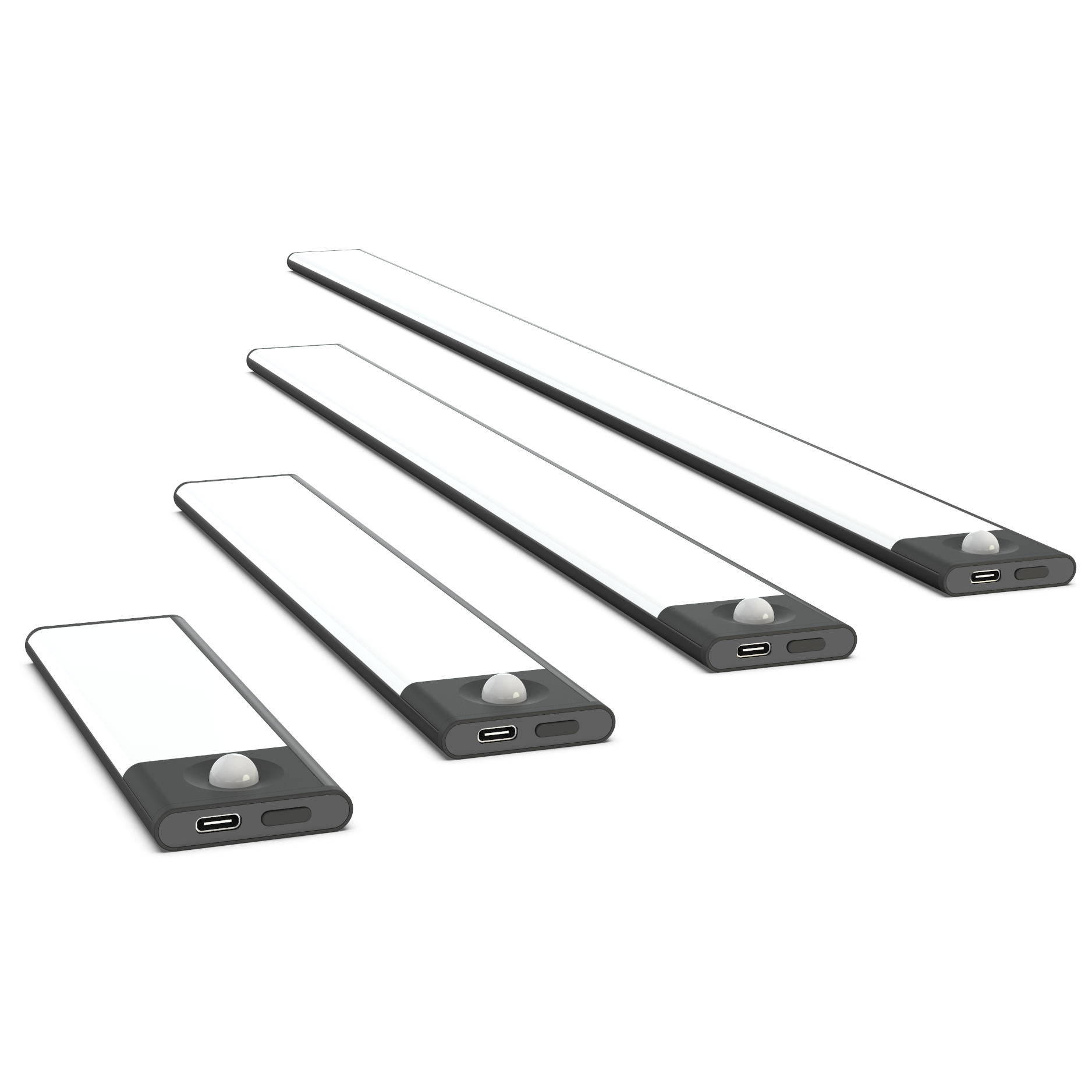 Яркость USB Перезаряжаемый светодиодный ночник с датчиком Крытый ночник с батареей движения PIR сенсор солнечного света
