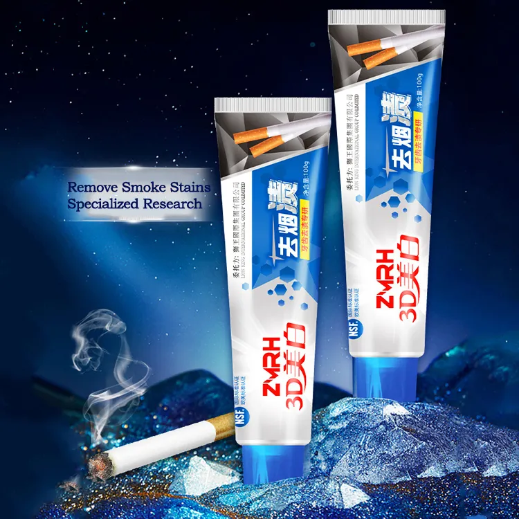 TOP Quality Dentifrice Lion King 3D Whiten Smokers' Toothpaste to Removes Tobacco Stains