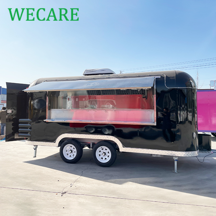 Уличный фургон Wecare, мобильный трейлер для фаст-фуда по новозеландскому стандарту