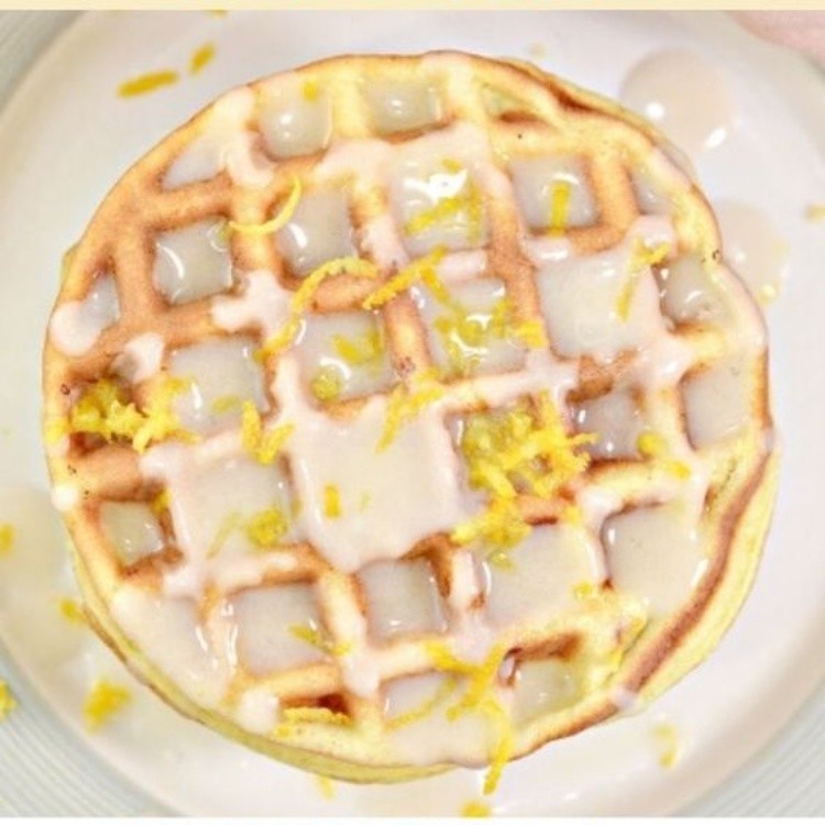 Keto cherro Chaffle круглый вафельный порошок машина электрический коммерческий