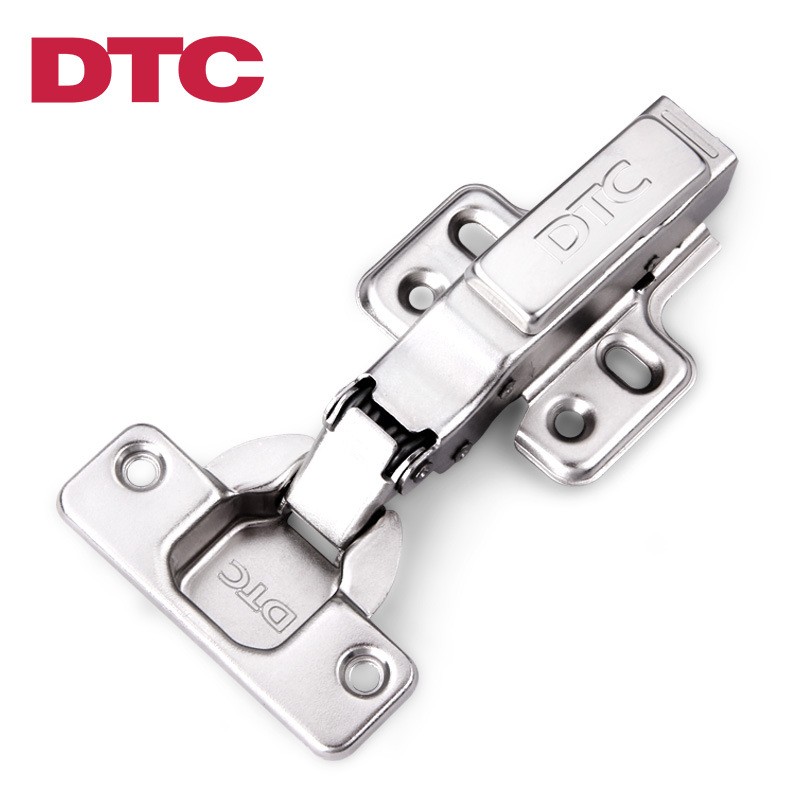 Серебристые полнослойные бескаркасные скрытые двери кухонного шкафа DTC, мягкие закрытые петли