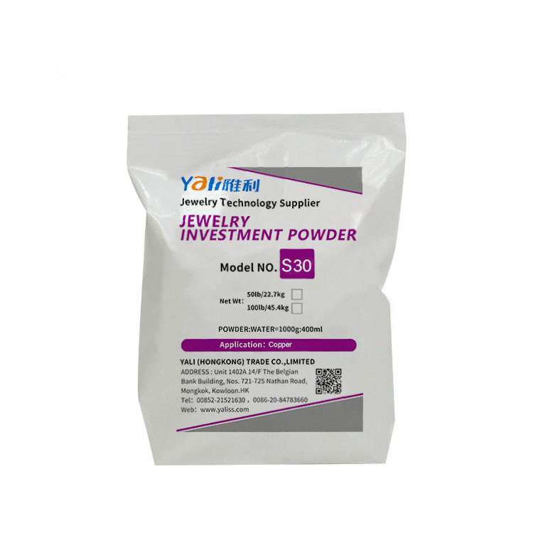 S30 Factory Price Investment Cast Brass Jewellery Investment Powder For Casting Copper