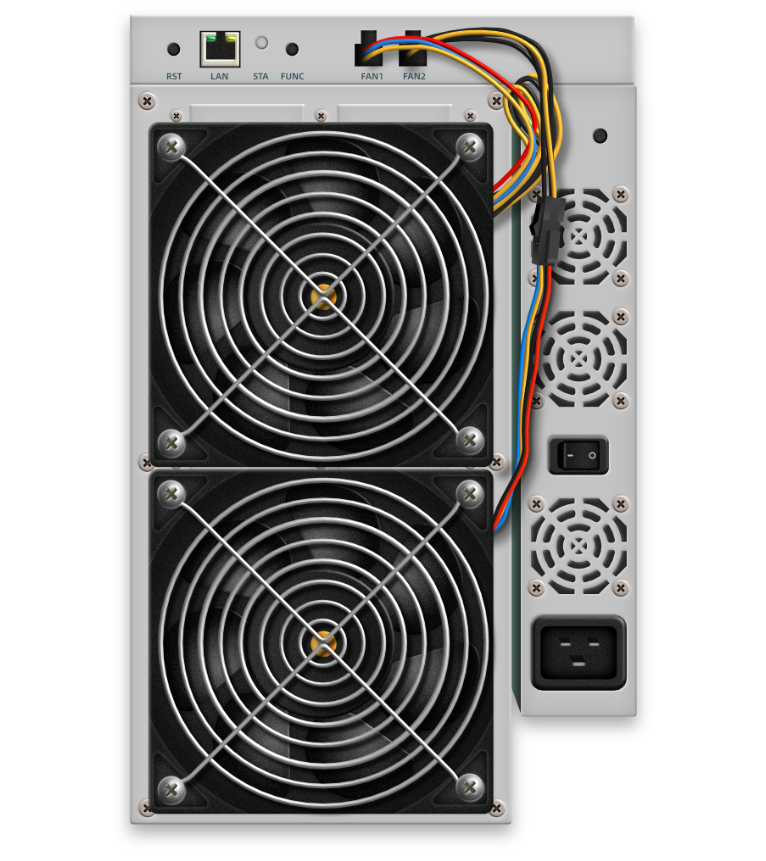 Minero 81TH/s AvalonMiner 1166 Pro comes with a hashrate of 81TH/s and a power consumption of 3400Wat
