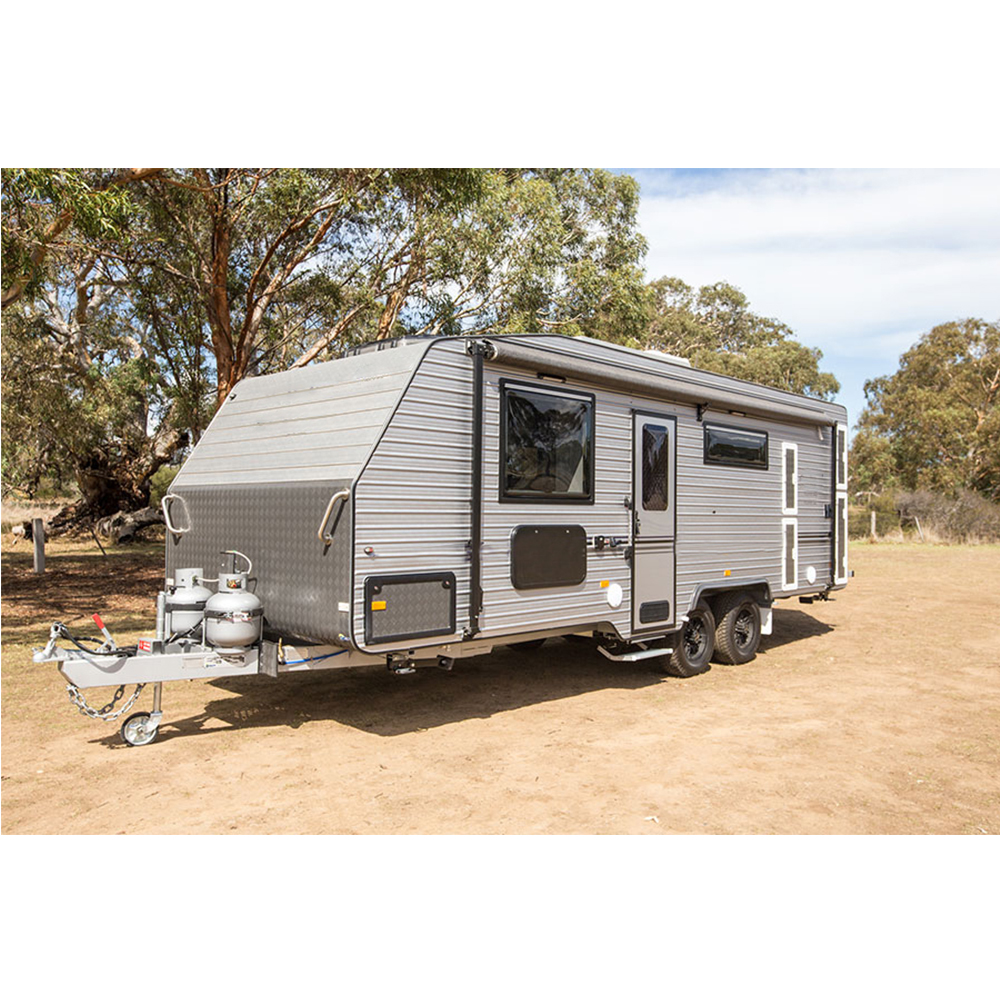 Cheap Price Factory Supplied Rv Camping Travel Trailer with Solar Panel