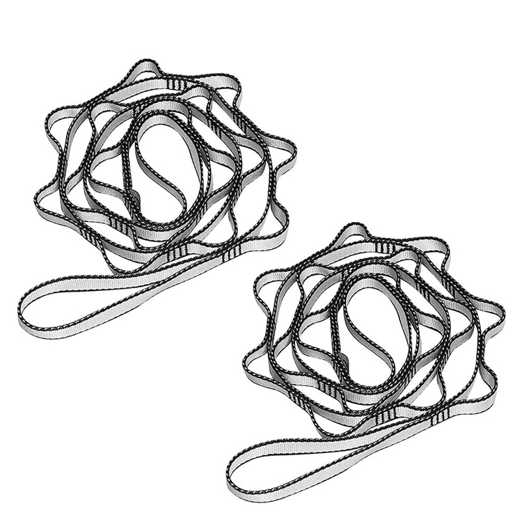 Safety Strong Climbing Adjustable Nylon Daisy Chains Strap Rope
