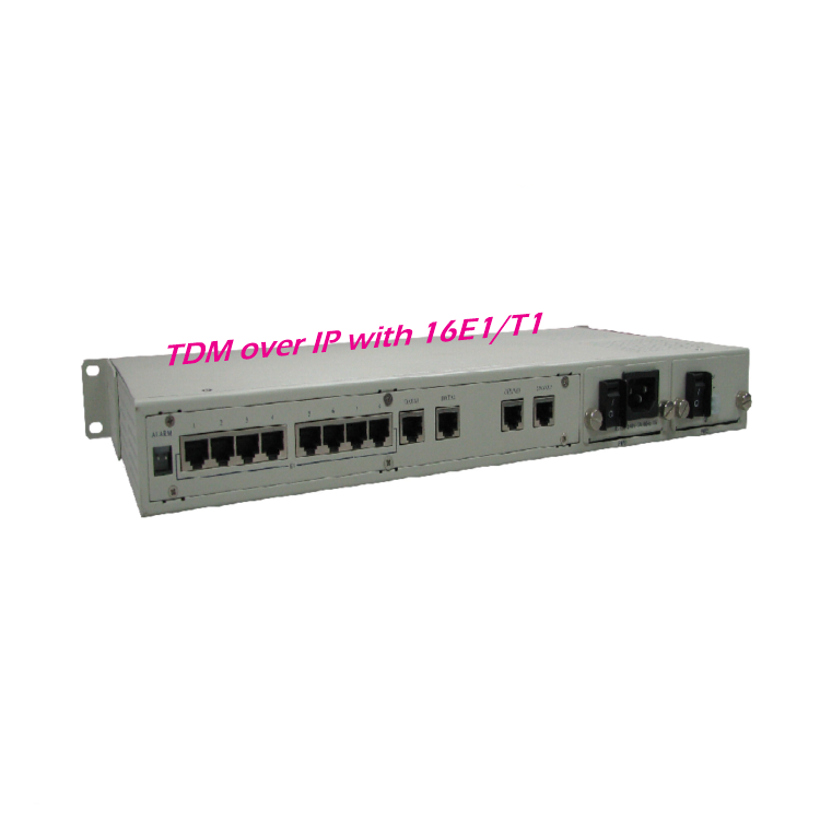 16 портов E1 ТДМ над Ethernet конвертер e1 ТДМ над ip конвертер ipmux для IP TDM 2G, 3G, с функцией базовой станции к обратной связи