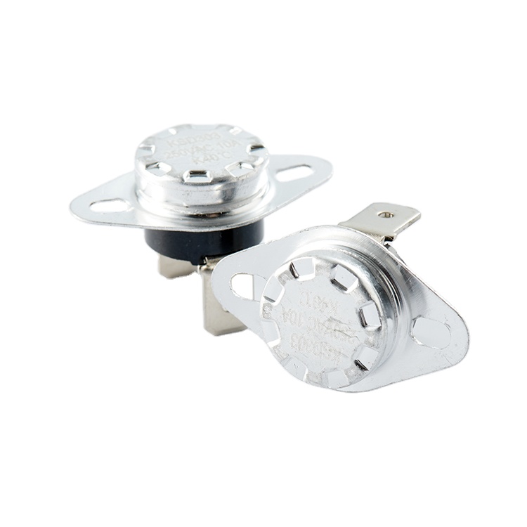 ksd301 16a 250v bimetal thermal switch steam iron heating element thermostat for water heater electric heat kettle