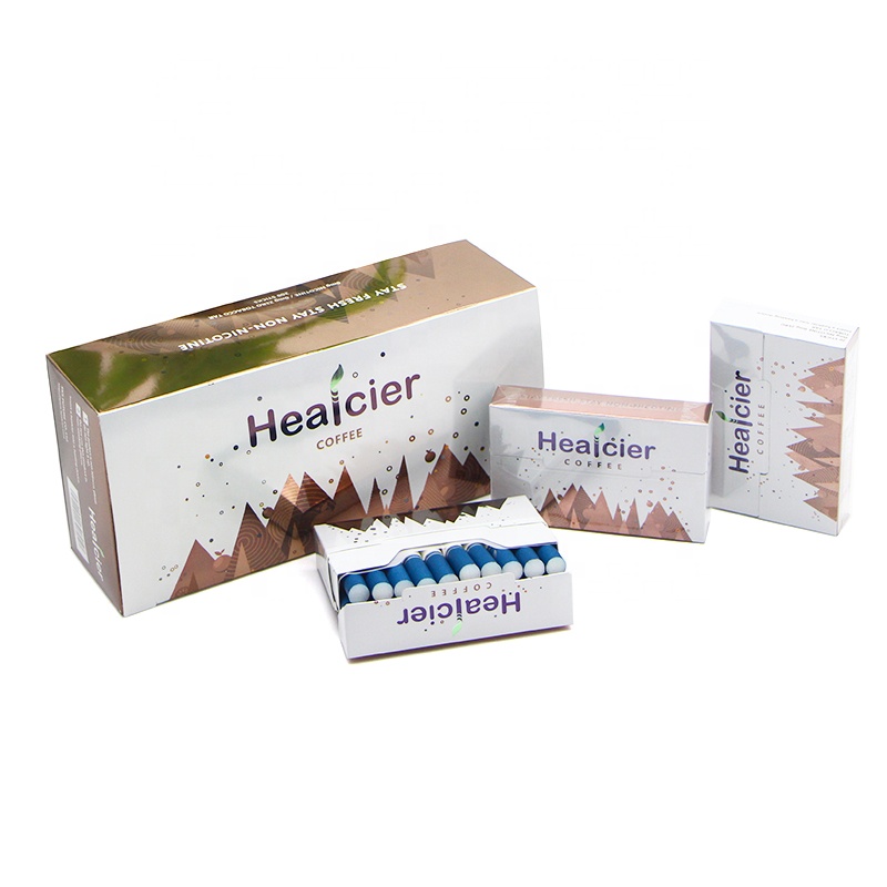 Japanese best selling no nicotine tobacco healthy electronic cigarette Coffee taste Healcier stick for heat devices