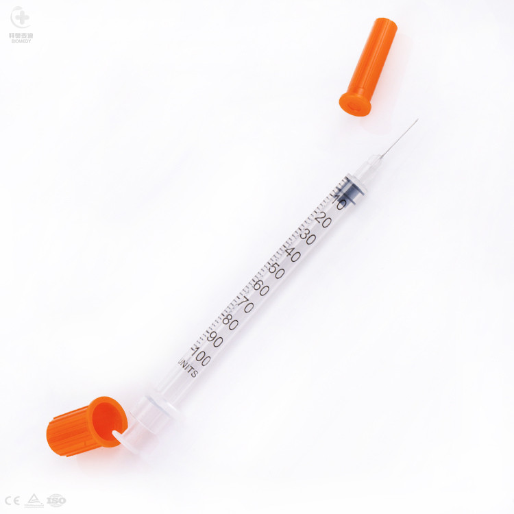 100u/40u Insuline Syringe 1 Ml/0.5ml With Needle