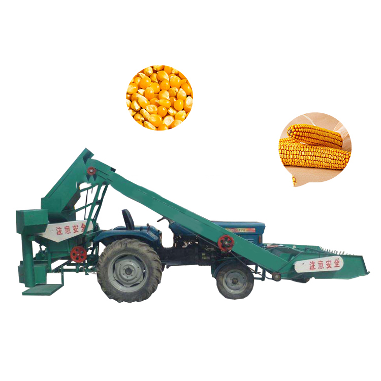Best selling multifunctional popular automatic feeding tractor drive corn thresher Tractor maize corn shelling machine