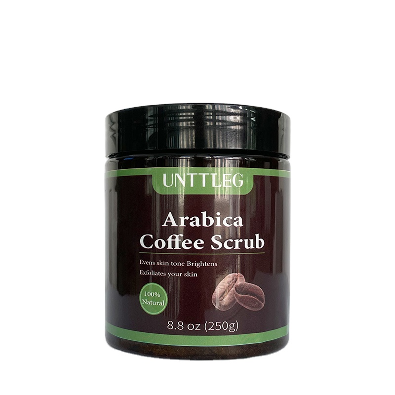OEM Natural Dead Salt Whitening Coconut Coffee Body Exfoliating Suger Scrub Gommage Visage Anti Cellulite Body Scrub