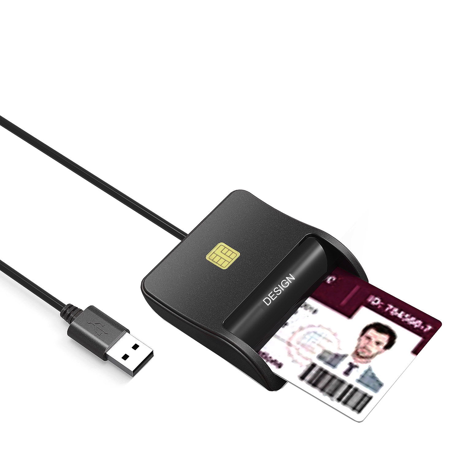 Многофункциональный считыватель смарт-карт USB IC ID ISO 7816 считыватель кредитных карт