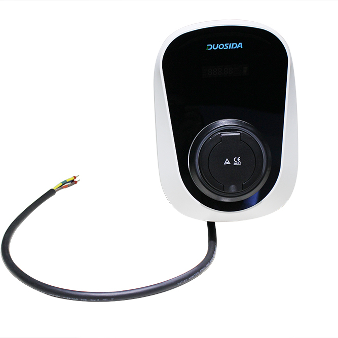 Новый продукт DUOSIDA-Type-2-charger-with-shutter-socket Тип 2