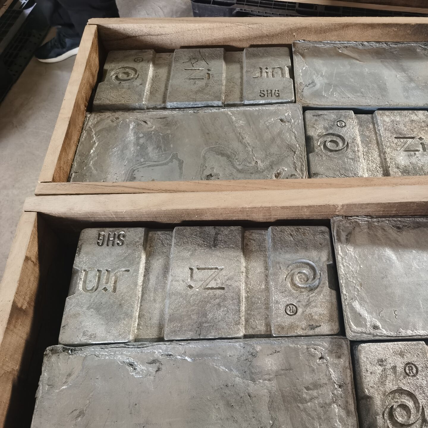 Zinc Ingot China factory supply High quality and purity