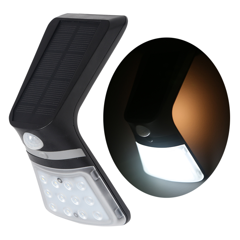 Ledstar новая уличная Солнечная Светодиодная лампа с передним и задним светом для виллы, двора, сада