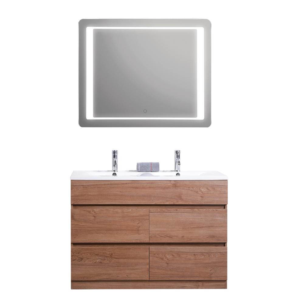 Hangzhou free standing MDF bathroom vanity cabinet