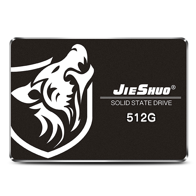 Jieshuo 512 ГБ SSD 2,5 дюйма SATA3 Внутренний твердотельный жесткий диск