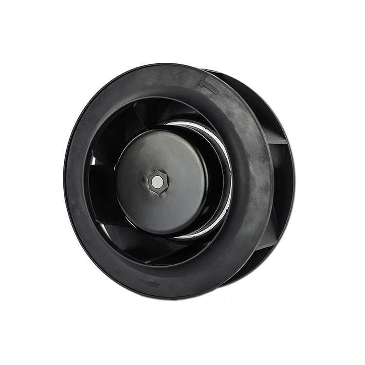 250-86 mm diameter EC 230V intelligent backward curved bldc 0~10v pwm plastc impeller centrifugal blower fan Centrifugal Fans