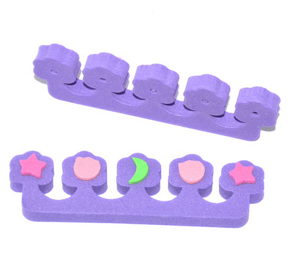 EVA Material Disposable Salon Nail Art Tools Manicure Pedicure Toe Nail Separators