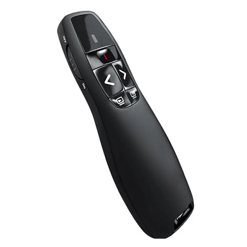 Hot Selling Wireless Presenter R400 Laser Pointer With LCD Display for meeting teaching training laser pen pointer