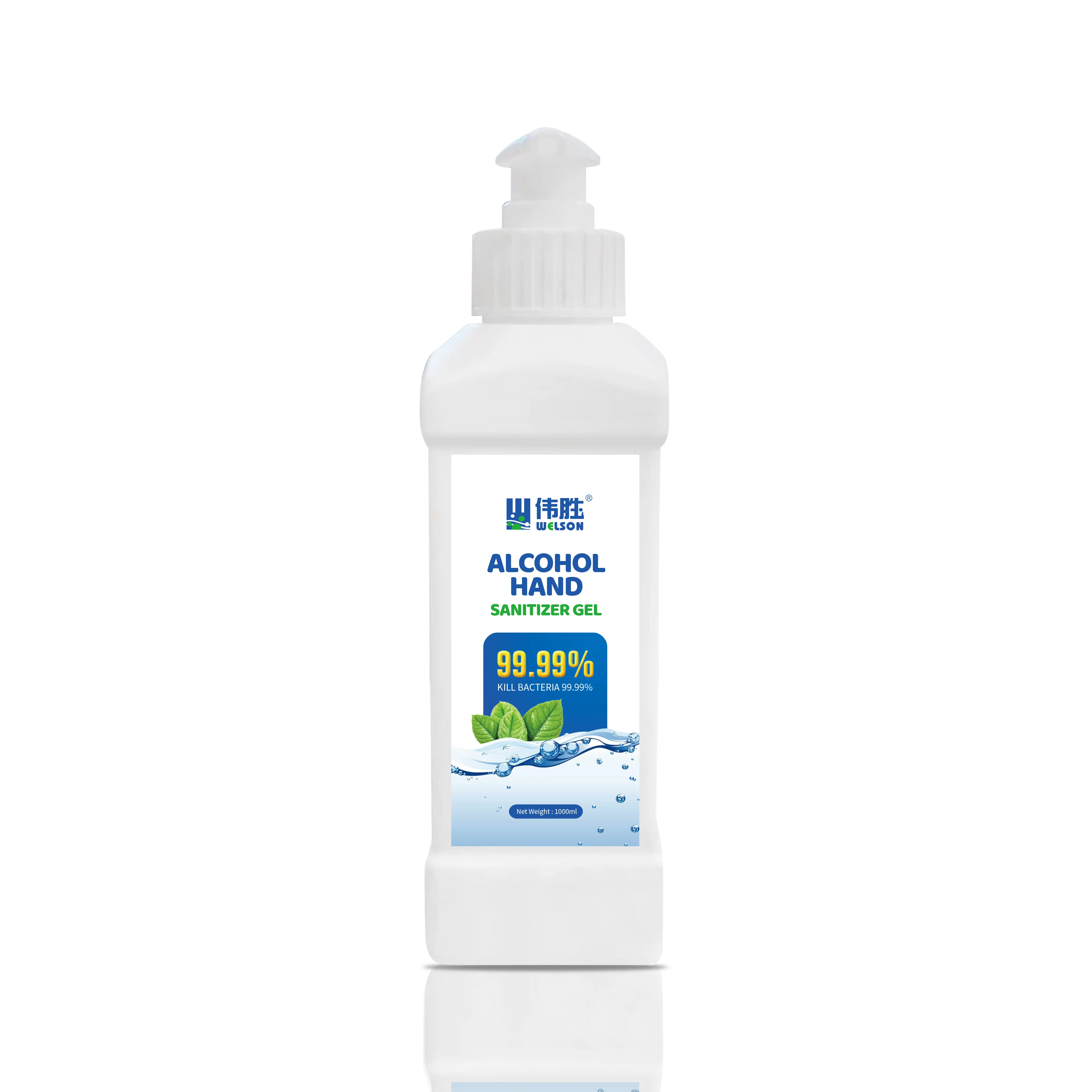 Hand Sanitizer Gel Fast Delivery Waterless Instant Office School Use Bulk Hand Sanitizer Gel