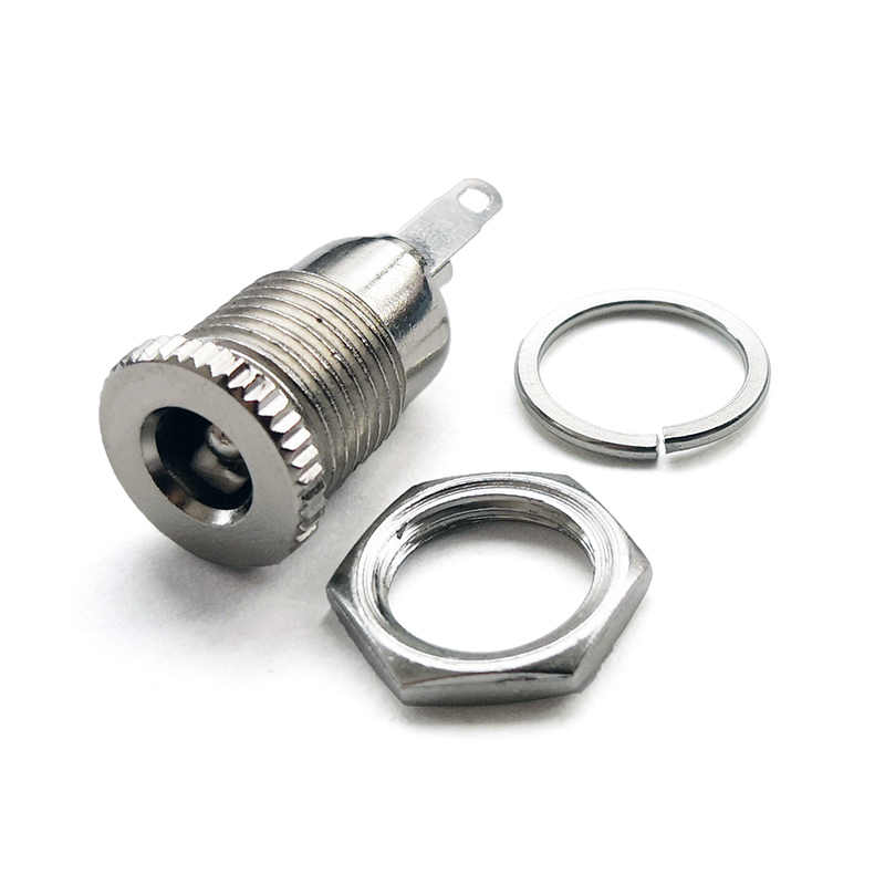 DC-022K панели монтажного 2,5 мм разъем питания постоянного тока DC 12V 1A DC-099 DC коннекторами Женский Разъем питания с кулисный переключатель
