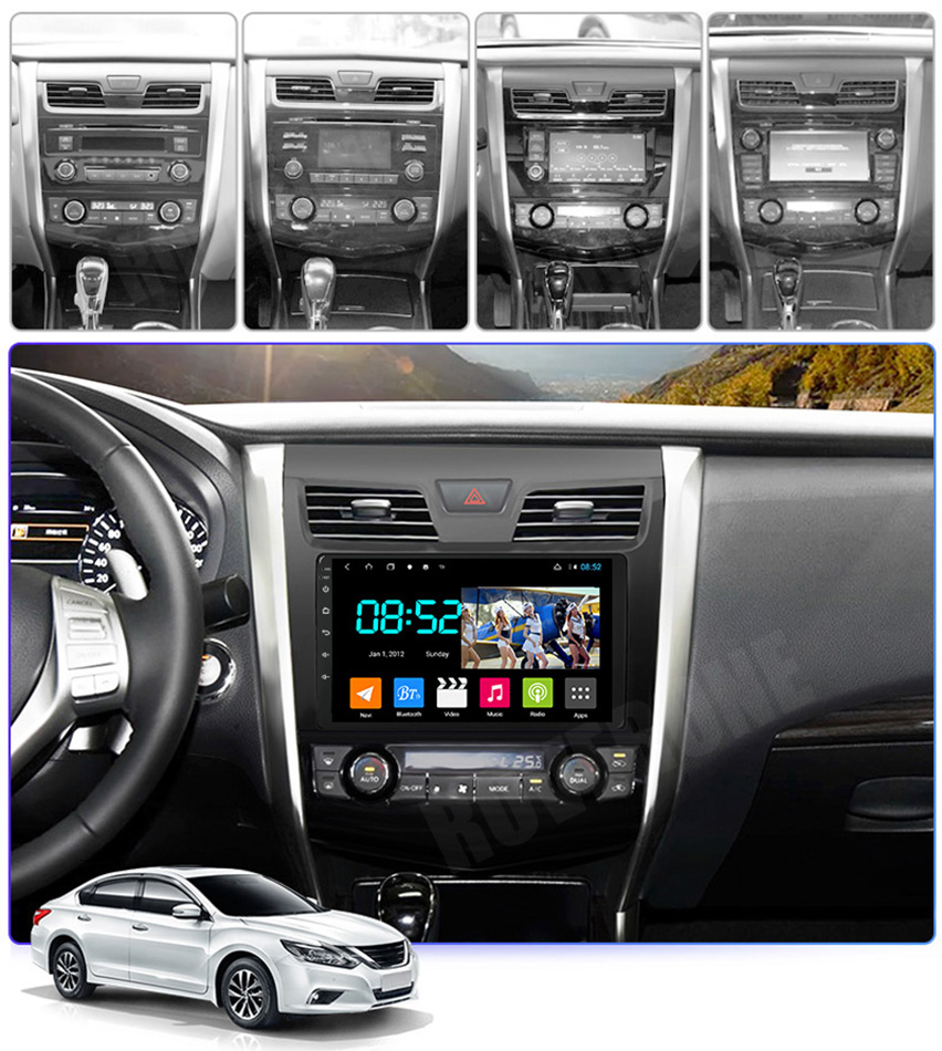 8 Core 10.1 Inch Android Car Players Car Stereo Navigation   GPS Standard DSP For 2013 2014 2015 2016 Nissan Altima  Teana 