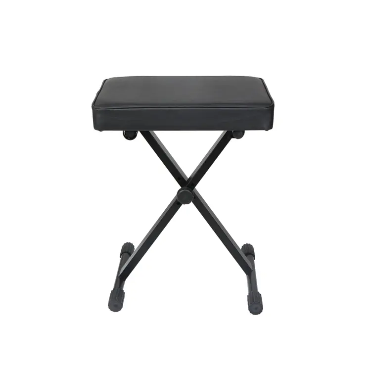 HEBIKUO Q-90B leather sponge keyboard benches adjustable keyboard stool iron folding piano stool