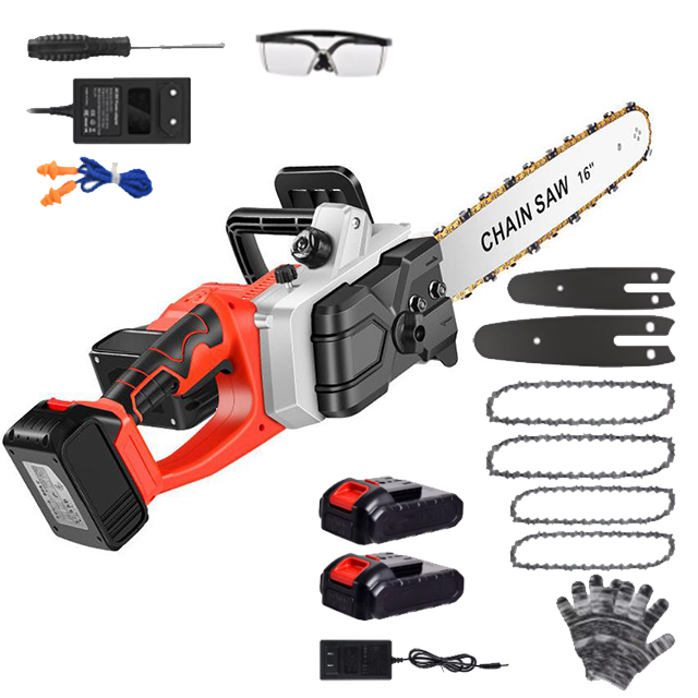 1600W 40V 42V Battery Professional Portable Electric Cordless Chainsaw Chain 18 Inch 16 Inch Lithium Battery Powered Chainsaws